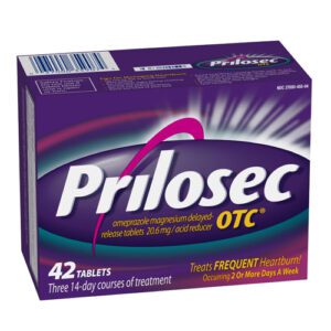 Prilosec Tablet (Omeprazole)(Product Image)