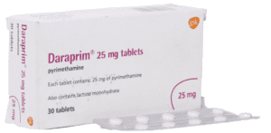 Daraprim Tablets 25mg(Pyrimethamine)(Product Image)