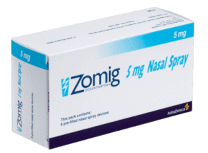 Zomig Nasal Spray (Zolmitriptan)(Product Image)