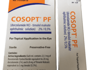 Cosopt PF (Dorzolamide Hydrochloride / Timolol Maleate)