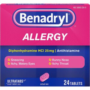 Benadryl (Diphenhydramine)