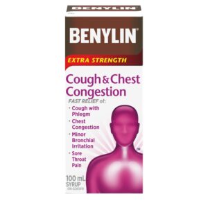 Benylin DM E Extra Strength Chest Cough Syrup