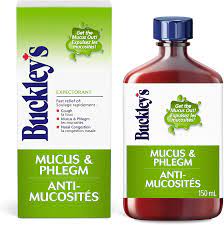 Buckley’s Mucus and Phlegm Relief (Guaifenesin / Menthol)