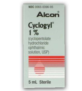 Cyclogyl (Cyclopentolate Hydrochloride)