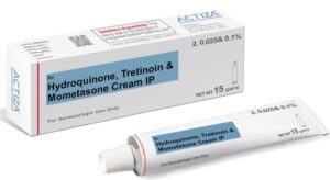 Melacare (Hydroquinone/Tretinoin /Mometasone)