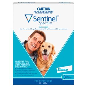 Sentinel Spectrum (Milbemycin oxime/lufeneron / Praziquantel)