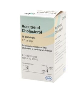 Accutrend Cholesterol Test Strips