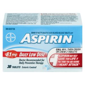 Aspirin – Enteric Coated (Acetylsalicylic Acid)