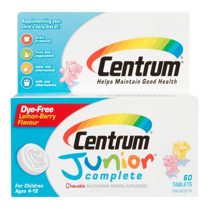 Centrum Junior Complete Chewable Multivitamins PharmaServe