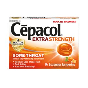 Cepacol Extra Strength Orange