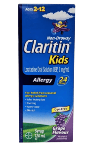 Claritin Syrup (Loratadine)(Product Image)