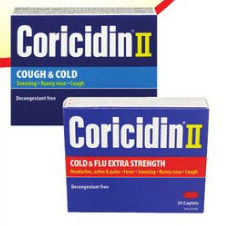 Coricidin II Cold and Flu (Acetaminophen/Chlorpheniramine)