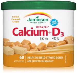 Jamieson Mega Calcium Soft Chews