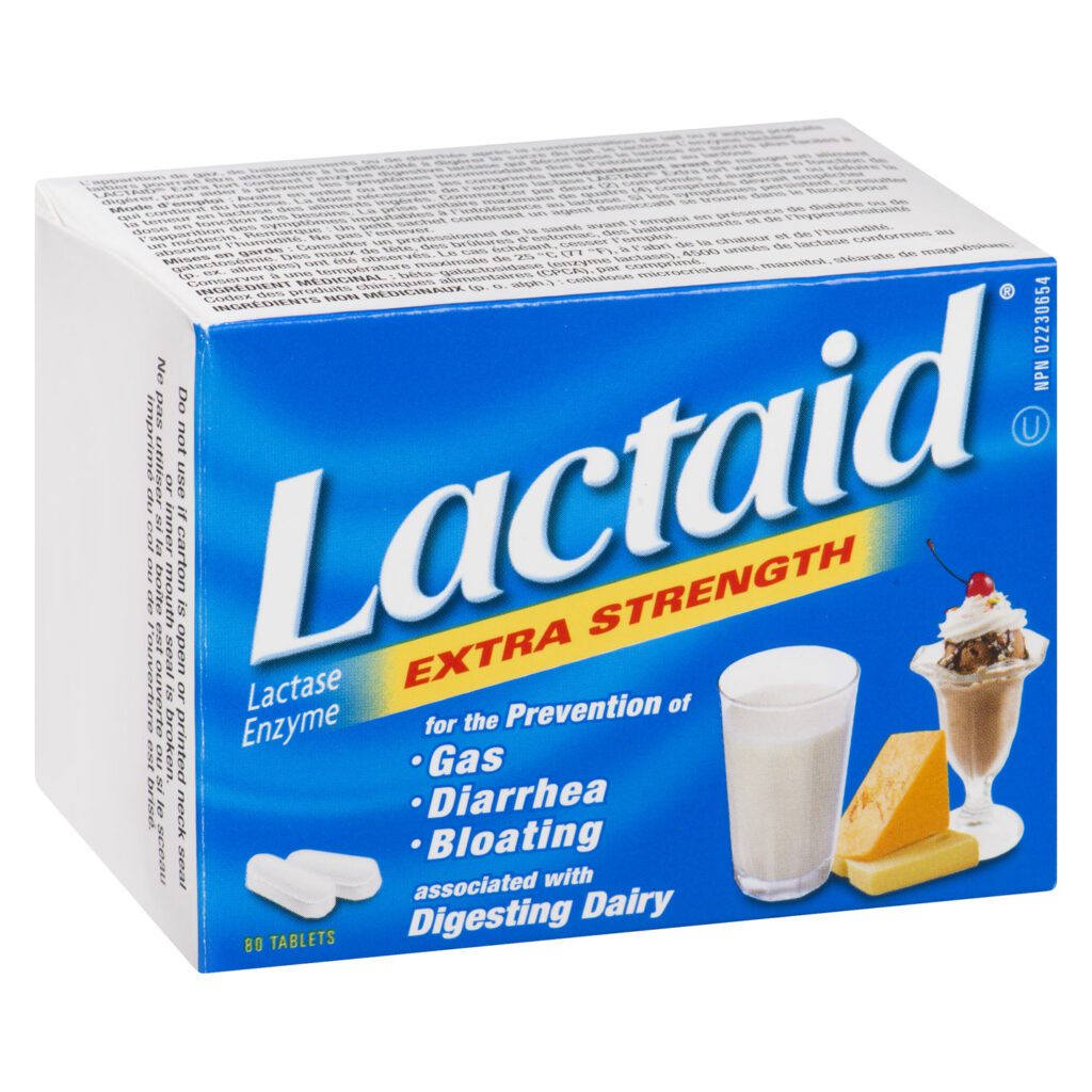 Lactaid Extra Strength Tablets (Lactase) PharmaServe