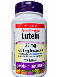 Lutein Extra Strength (Webber Naturals) (Zeaxanthin)