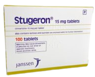 Stugeron Regular (Cinnarizine)