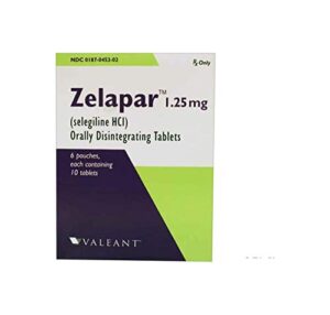 Zelapar Oral Dissolve Tablets (Selegiline Hydrochloride)