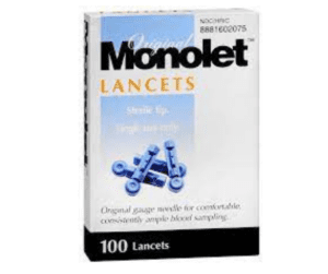 Monolet Original 21G Lancets