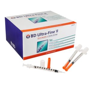 Syringe/Needle 1CC B-D Ultra-Fine II Short 30G